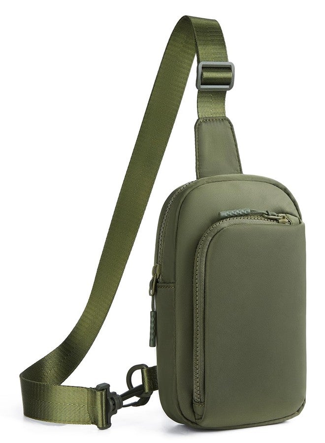 CHOLISS Sling Bag for Women and Men, Small Crossbody Bags for Women and Men Trendy, Fanny Packs Chest Bag with Extended Strap - Image 1